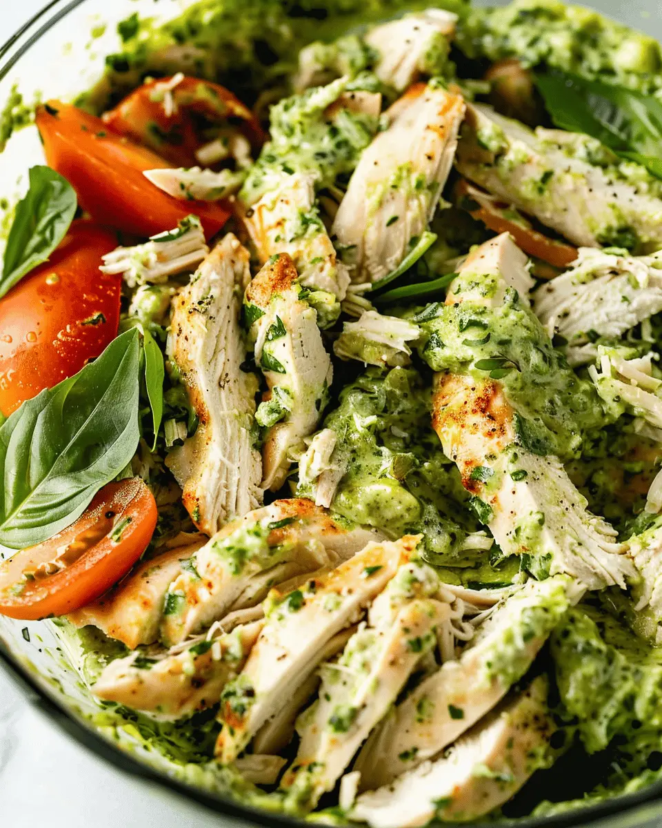 Easy Pesto Chicken Salad Recipe: A Delicious Wrap Adventure