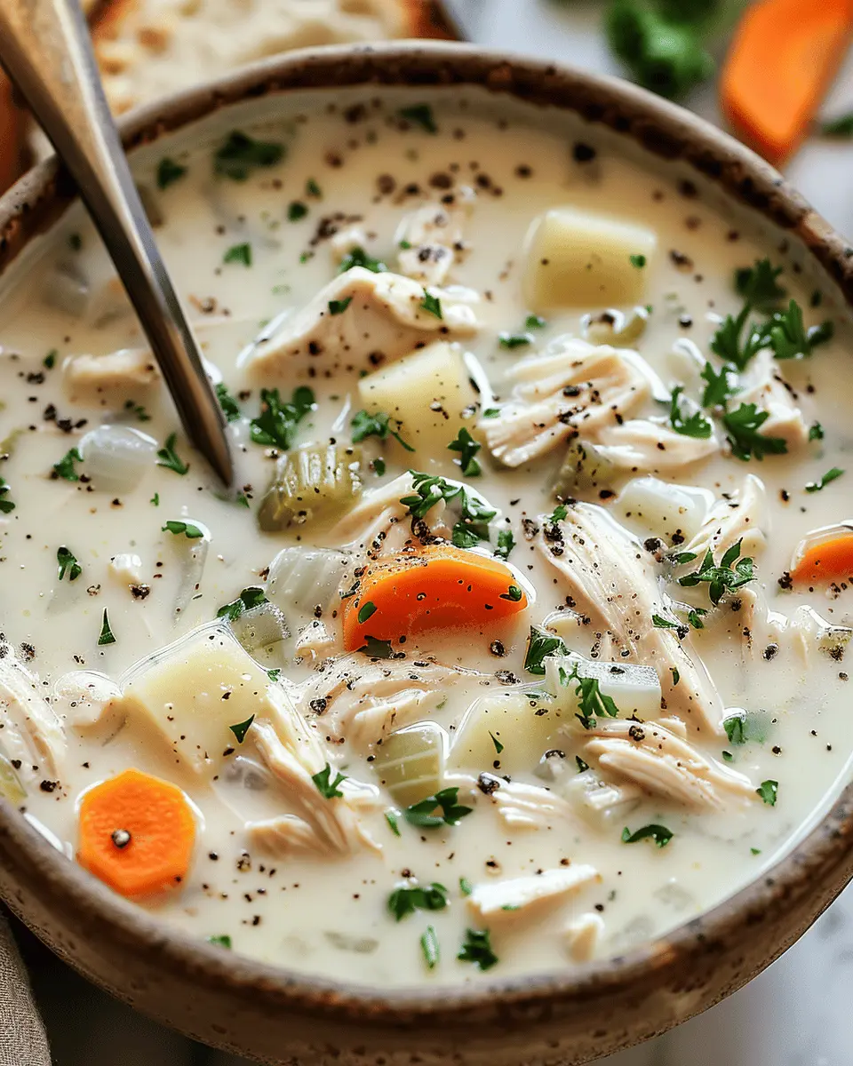 Crockpot Chicken Alfredo Soup: Easy Comfort Food for Any Night