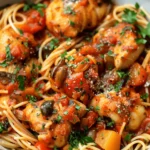 Chicken Cacciatore Pasta