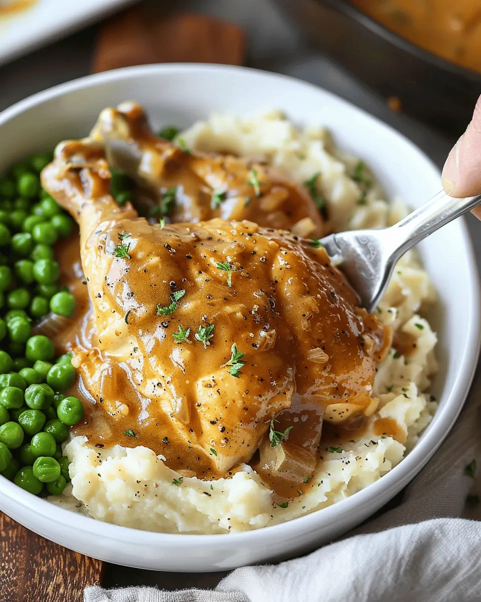 Homestyle chicken and gravy: A comforting meal made easy