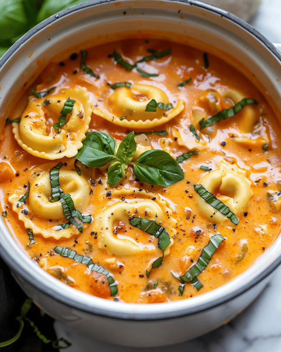 Crockpot Creamy Tomato Tortellini Soup: A Cozy Family Delight