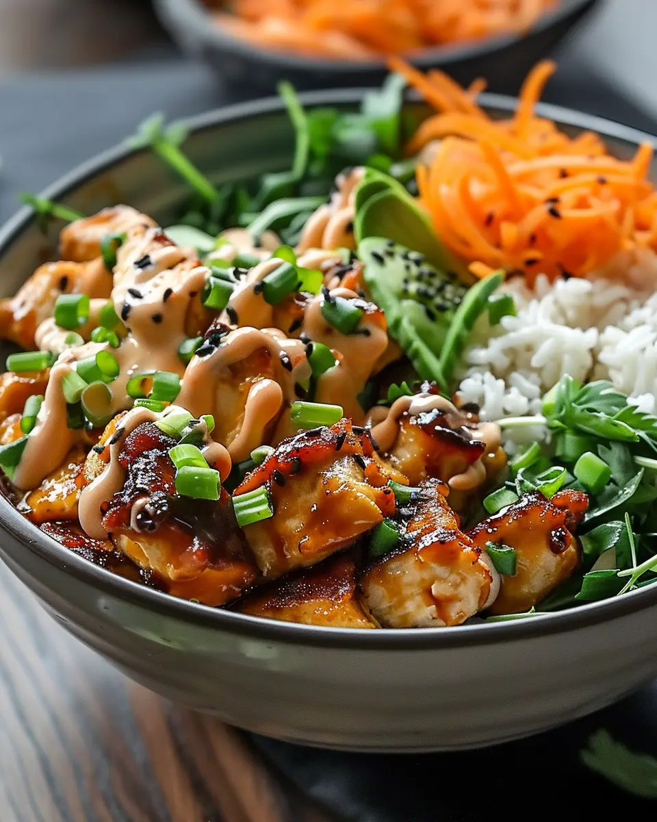 Bang Bang Chicken Bowl: Easy, Delicious, and Customizable Bliss