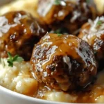 Crock Pot French Onion Meatballs