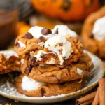 Pumpkin S’mores Cookies