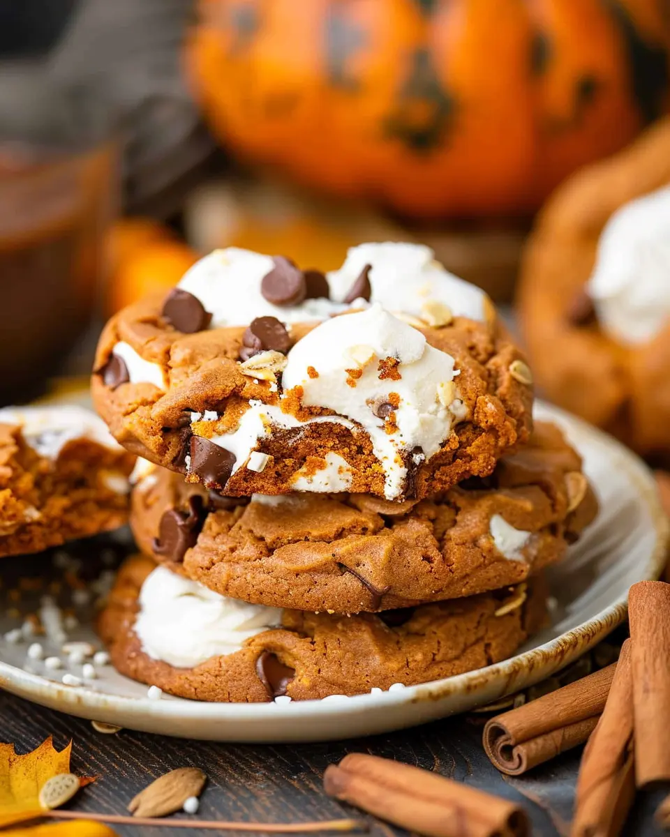 Pumpkin S’mores Cookies: Indulgent Treat for Fall Gatherings