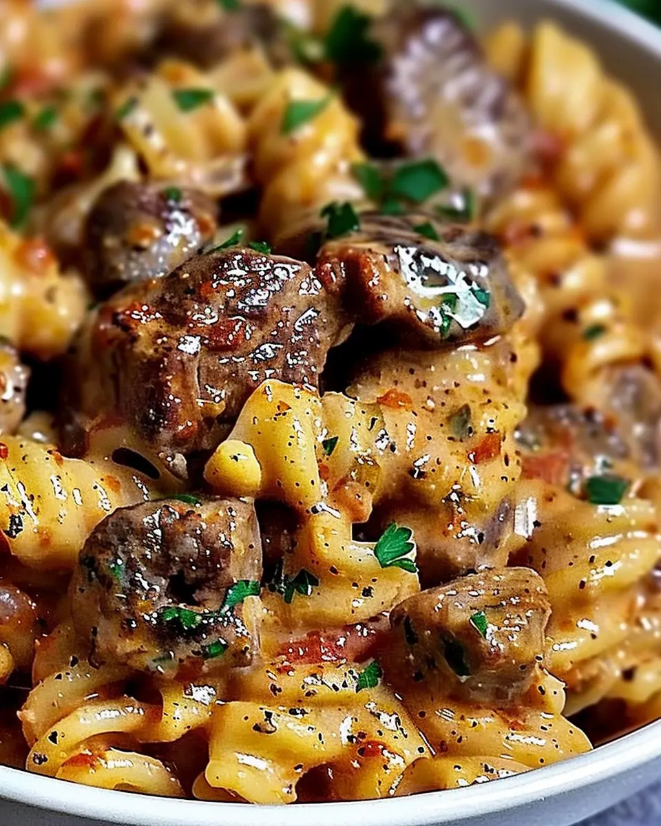 Creamy Paprika Steak Shells: Indulgent Comfort in Every Bite