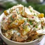 Savory Dill Pickle Chicken Salad