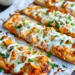 Buffalo Chicken Flatbread