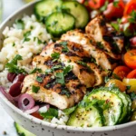 Healthy Greek Chicken Bowls