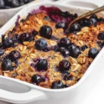 Blueberry Baked Oatmeal