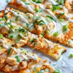 Buffalo Chicken Flatbread