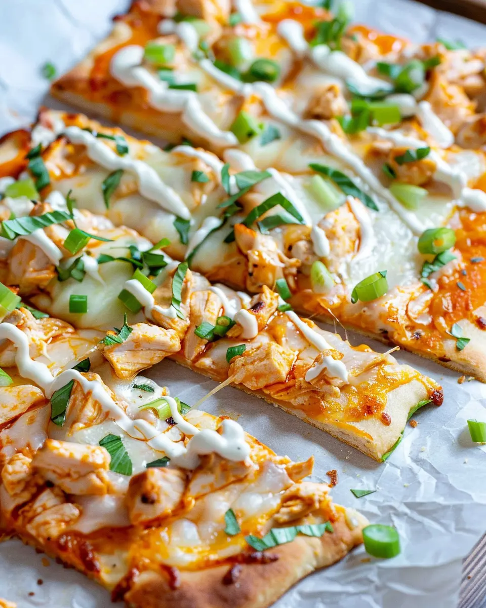 Buffalo Chicken Flatbread: The Best Comfort Food You’ll Crave