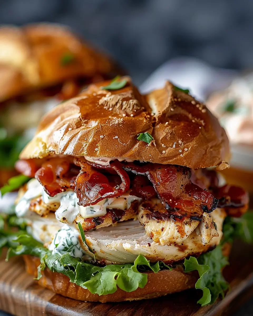 Chopped Chicken Bacon Ranch Sandwich Recipe: Quick And Delicious!