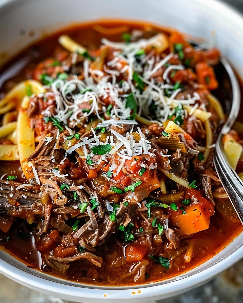 sunday slow cooker beef ragu: easy, hearty comfort food delight