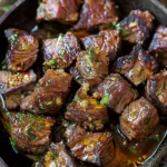 Cowboy Butter Steak Bites
