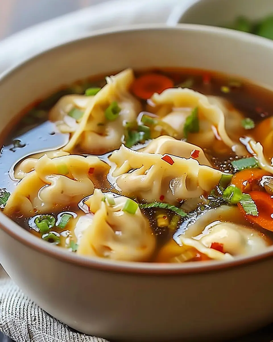 Comforting Potsticker Soup: A Cozy Bowl of Flavorful Joy