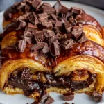 Decadent Chocolate Croissant Breakfast Bake
