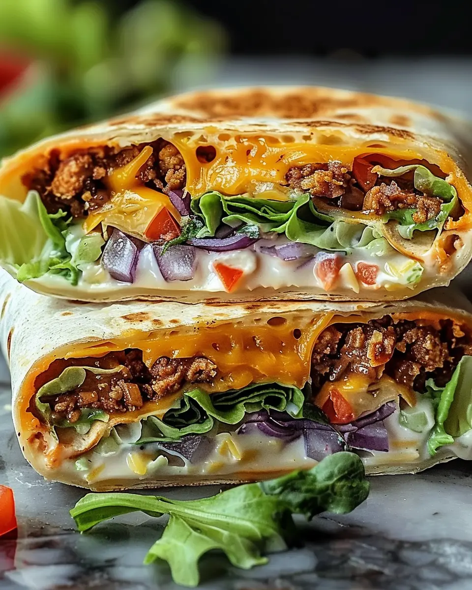 Delicious Keto Crunchwraps: Indulgent Turkey Bacon &amp; Chicken Ham Delight