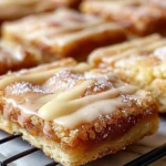Soft Baked Maple Donut Bars