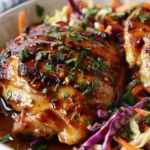 Why Sticky Apple Cider Chicken with Crisp Autumn Slaw Shines