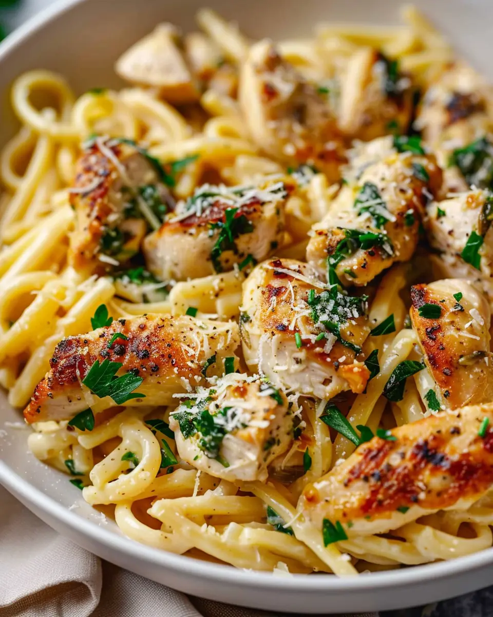 Healthy Garlic Parmesan Chicken Pasta: A Delicious Family Favorite