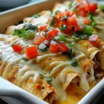 Indulgent Queso Chicken Enchiladas for Quick Weeknight Dinners