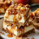 Caramel Apple Cheesecake Bars
