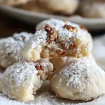 Buttery Pecan Snowball Cookies