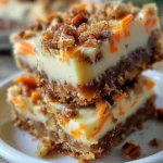 Irresistibly Indulgent Carrot Cake Cream Cheese Bars